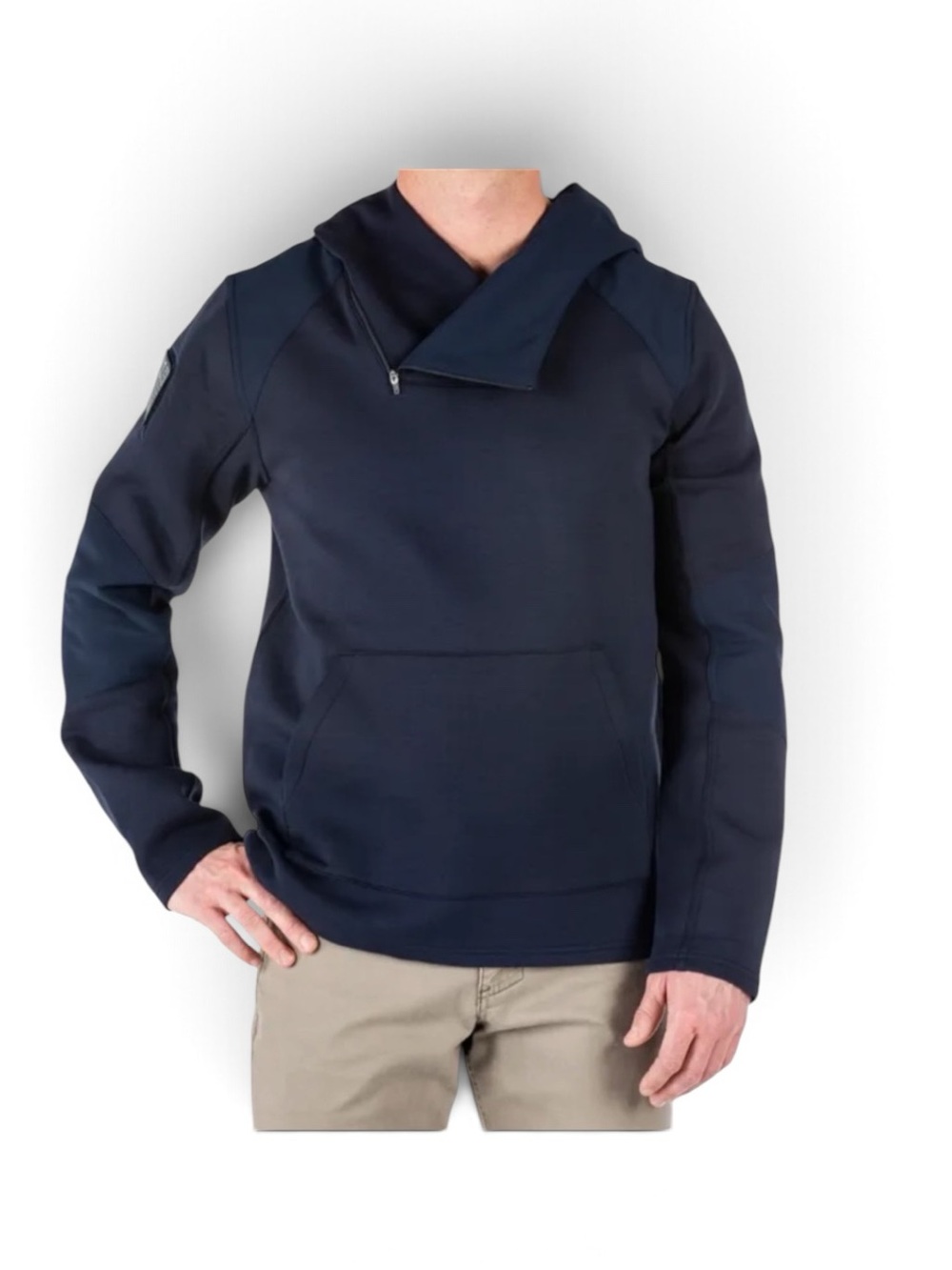 5.11 Tactical Bravo Funnel Neck Blue Sweatshirt Sz M
